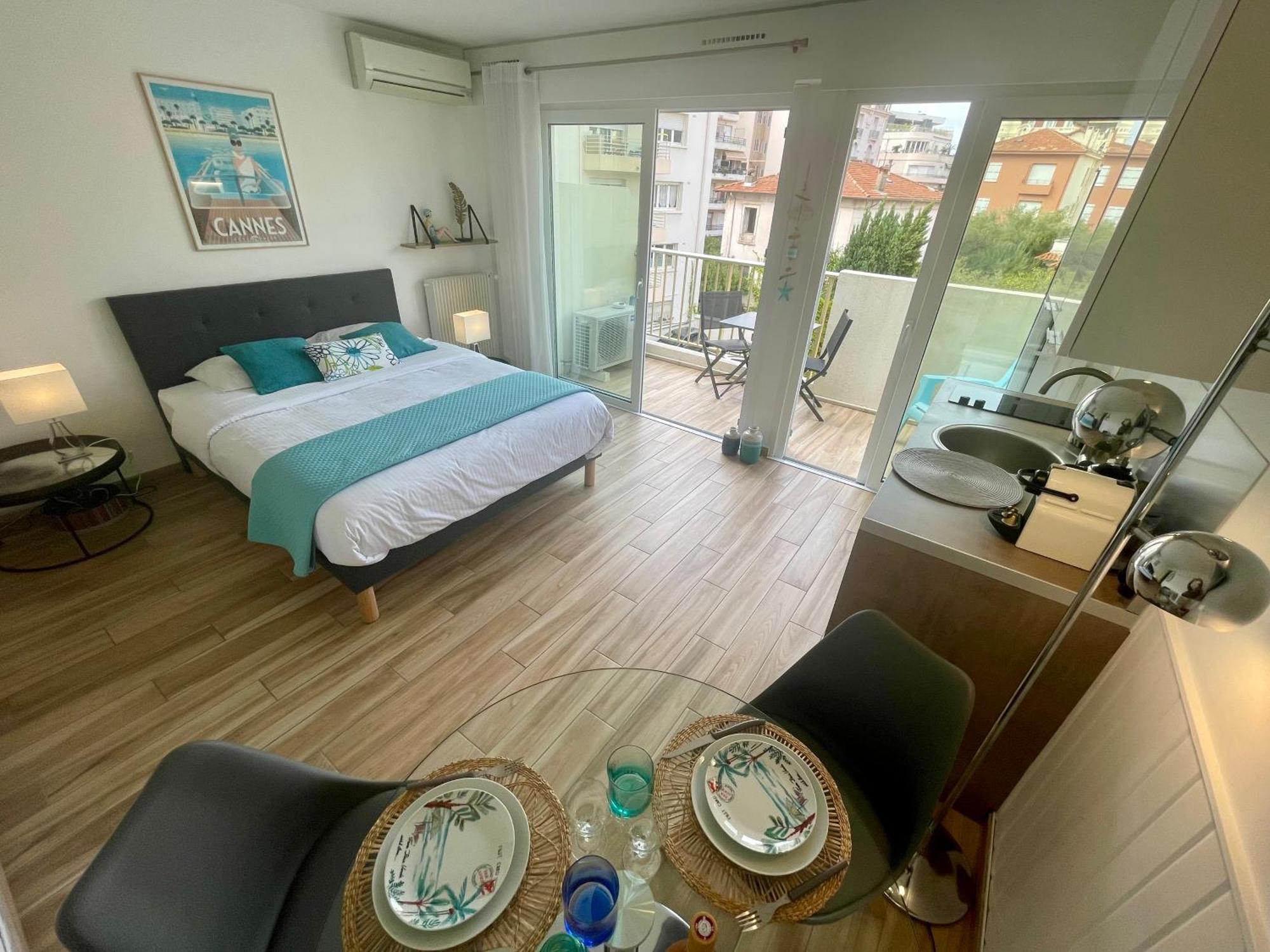 Croisette Martinez, Terrasse Apartment คานส์ ภายนอก รูปภาพ
